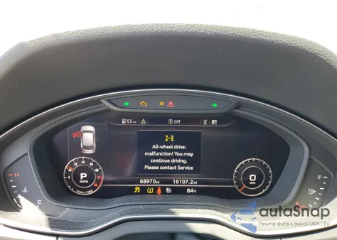 2018 Audi Q5 Premium Plus z USA, uszkodzony, nr VIN WA1BNAFY7J2058801